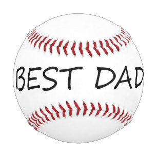 Modernste minimalistisch-schwarzweiße Vater-Techni Baseball