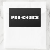 Modernste Schwarz-Weiß-Technik Rechteckiger Aufkleber (Tasche)