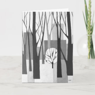 Modernste Urban Winter Holiday Card Feiertagskarte