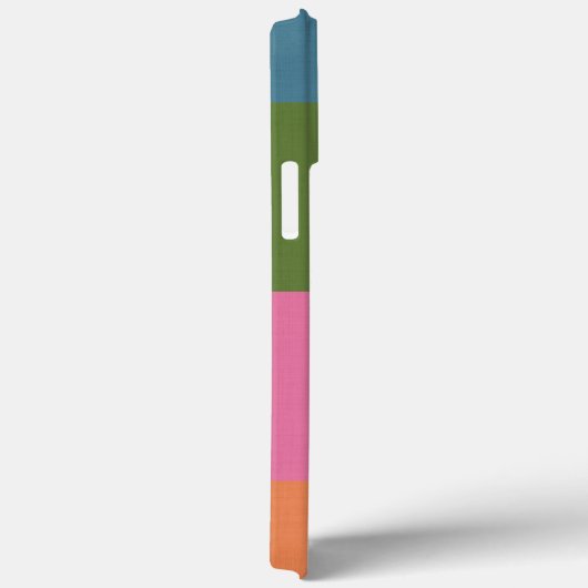 Modernster Farbblock 3 mit Individuelle Name Case-Mate iPhone Hülle (Rückseite / Rechts)