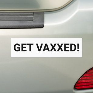 Modernster Vaxy-Text-Minimalismus Autoaufkleber