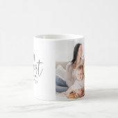 Modernstes Weihnachtsgeschenk-Foto-Foto Kaffeetasse (Mittel)