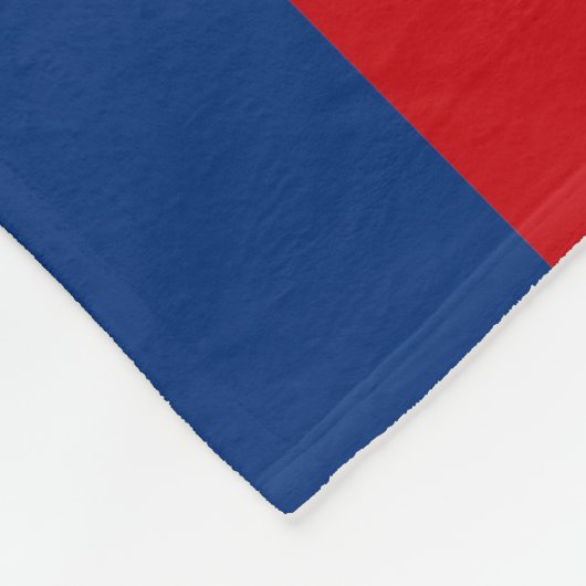 Moderote und blaue horizontale Streifen Fleecedecke (Ecke)