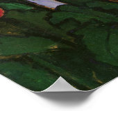 Modersohn-Becker - Alte Frau im Garten 1906 Poster (Ecke)