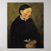 Modersohn Becker - Alte Frau mit Taschentuch Poster (Vorne)