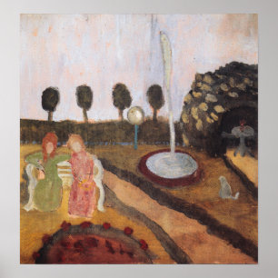 Modersohn-Becker - Frauen im Garten Poster