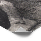 Modersohn-Becker - Männlich Stehend 1899 Poster (Ecke)