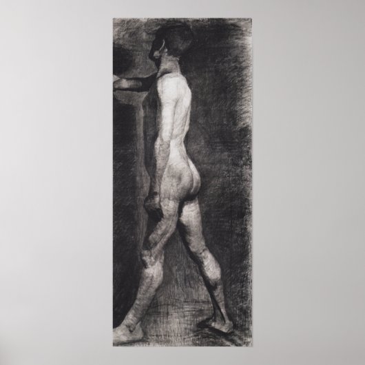 Modersohn-Becker - Männlich Stehend 1899 Poster (Vorne)