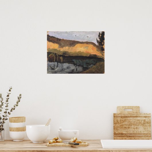 Modersohn-Becker - Sand Pit 1900 Poster (Küche)