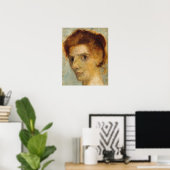 Modersohn-Becker - Selbstportrait 1898 Poster (Heimbüro)