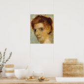 Modersohn-Becker - Selbstportrait 1898 Poster (Küche)
