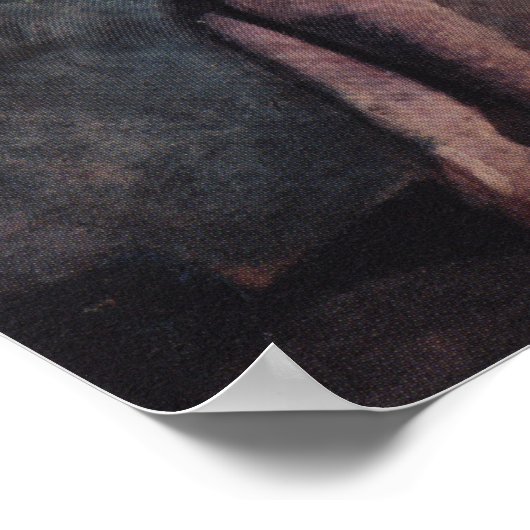 Modersohn-Becker - Stehende Frau 1905 Poster (Ecke)