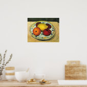 Modersohn Becker - Stillleben mit Lemon Orange Poster (Küche)