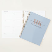 Modert Mocha Mousse Monogram Dusty Blue Planer (Anzeige)