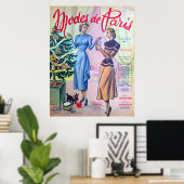 Modes de Paris. Poster (Heimbüro)
