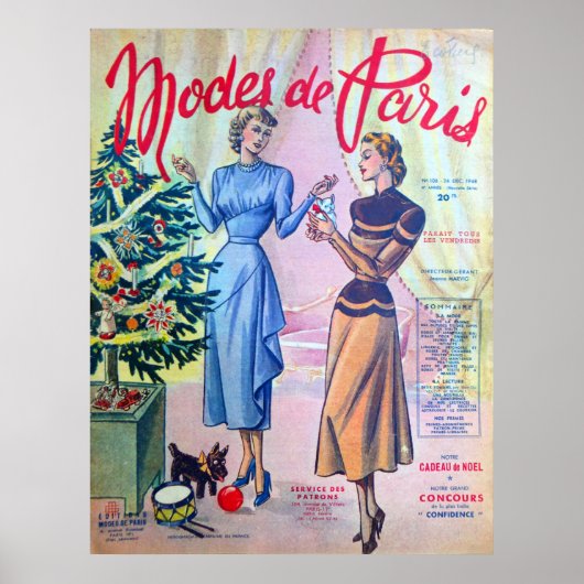 Modes de Paris. Poster (Vorne)