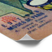 Modes de Paris. Poster (Ecke)