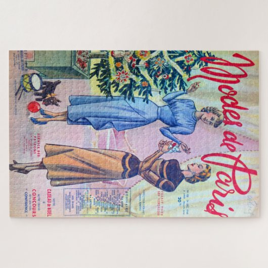 Modes De Paris. Puzzle (Horizontal)