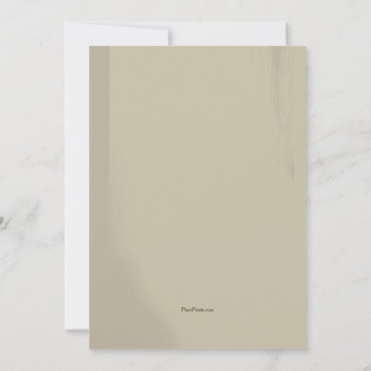 Modeschau modelliert Einladung (Rückseite)