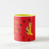 Modeschuh-Tasse Zweifarbige Tasse (Mittel)