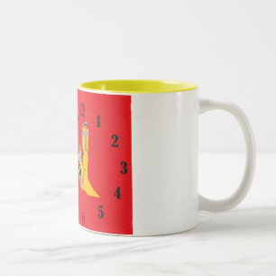 Modeschuh-Tasse Zweifarbige Tasse