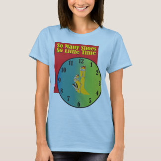 Modeschuh-Uhr-T - Shirt