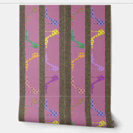 Modeschuhgehäuse Wallpaper Border BP Pink Tapete