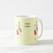 Modesechziger jahre freier Raum Kaffeetasse (VorderseiteRechts)