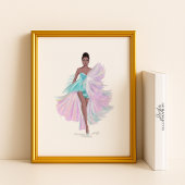Modeskizze, Illustration, Poster