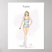 Modeskizze, Taylor Poster (Vorne)