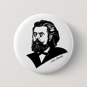 Modest Mussorgsky Button