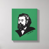 Modest Mussorgsky Leinwanddruck (Vorderseite)