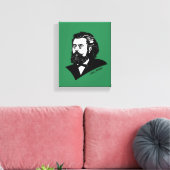 Modest Mussorgsky Leinwanddruck (Insitu (Wohnzimmer))