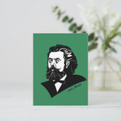 Modest Mussorgsky Postkarte (Stehend Vorderseite)
