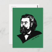 Modest Mussorgsky Postkarte (Vorne/Hinten)