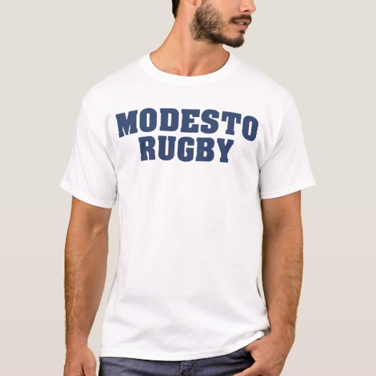 Modesto-Rugby, lässt FAHRT T-Shirt (Vorderseite)