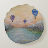 Modesto Rundes Kissen (Rückseite)