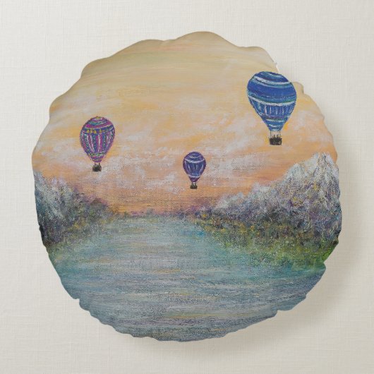 Modesto Rundes Kissen (Rückseite)