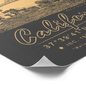 MODESTO STANISLAUS KALIFORNIEN - MODESTO ARCH POSTER (Ecke)