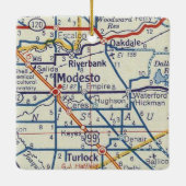 Modesto Vintage Karte Keramikornament (Rückseite)