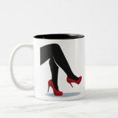 Modesymbol Zweifarbige Tasse (Links)