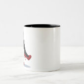 Modesymbol Zweifarbige Tasse (Mittel)