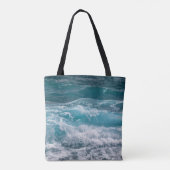 Modetasche im Ozeanwellen-Muster Tasche (Rückseite)