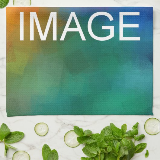 Modevorlage für benutzerdefiniertes Foto oder Firm Geschirrtuch (Gefaltet)