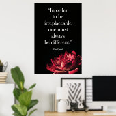 Modezitat | Befähigung zur Angebotsgestaltung Wall Poster (Heimbüro)