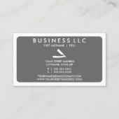 Modfriseur (Farbe kundengerecht) Visitenkarte (Rückseite)