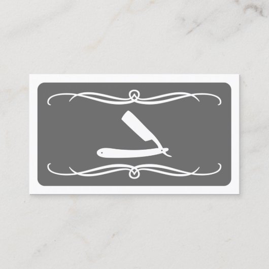 Modfriseur (Farbe kundengerecht) Visitenkarte (Vorderseite)