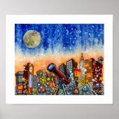 Modge City - Clocklands - 12 x 10 Poster (Vorne)