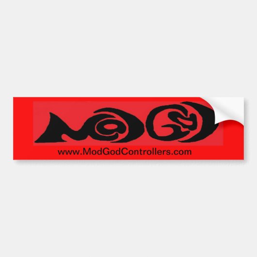 ModGodControllers Autoaufkleber (Vorne)