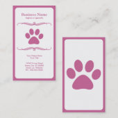 Modhaustiertatze Visitenkarte (Vorne/Hinten)